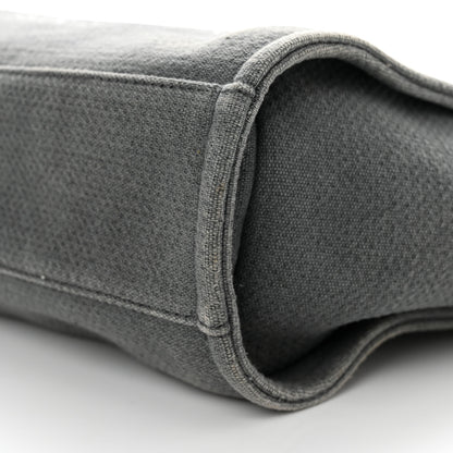 Chanel Canvas Small Deauville Tote Grey 11 of 11