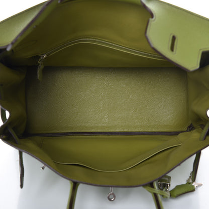 Hermes Togo Birkin 35 Vert Anis 5 of 12