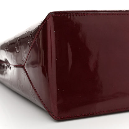 Louis Vuitton Vernis Wilshire MM Rouge Fauviste 8 of 12
