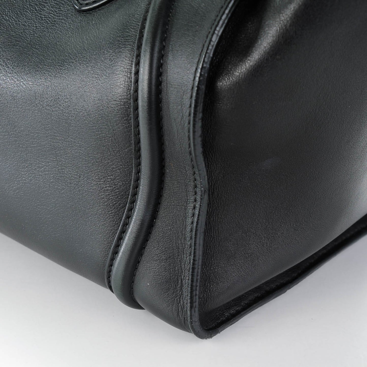 Smooth Calfskin Mini Luggage Black