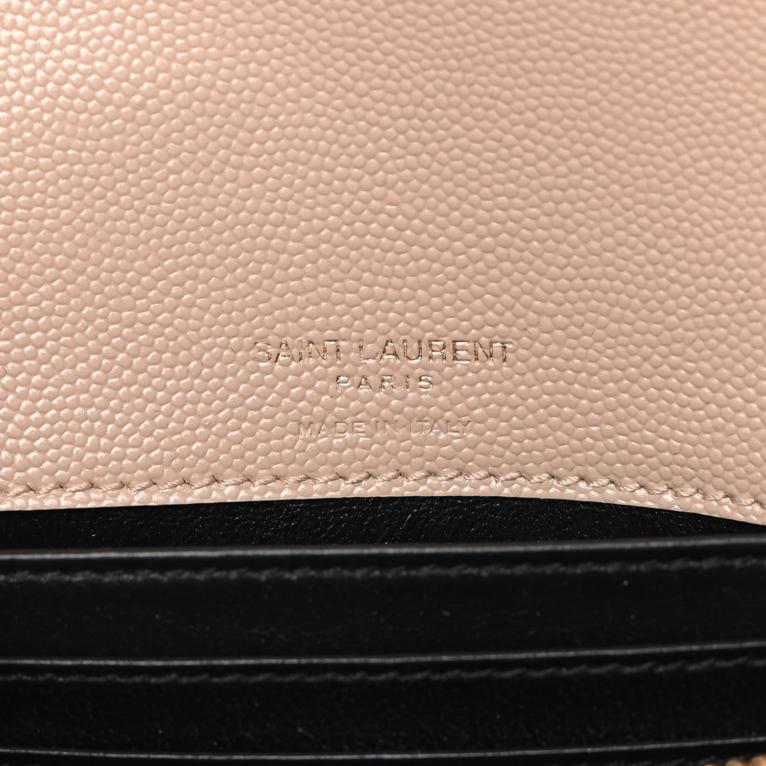 Saint Laurent Grain De Poudre Monogram Kate Belt Bag Dark Beige 6 of 11