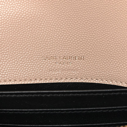 Saint Laurent Grain De Poudre Monogram Kate Belt Bag Dark Beige 6 of 11