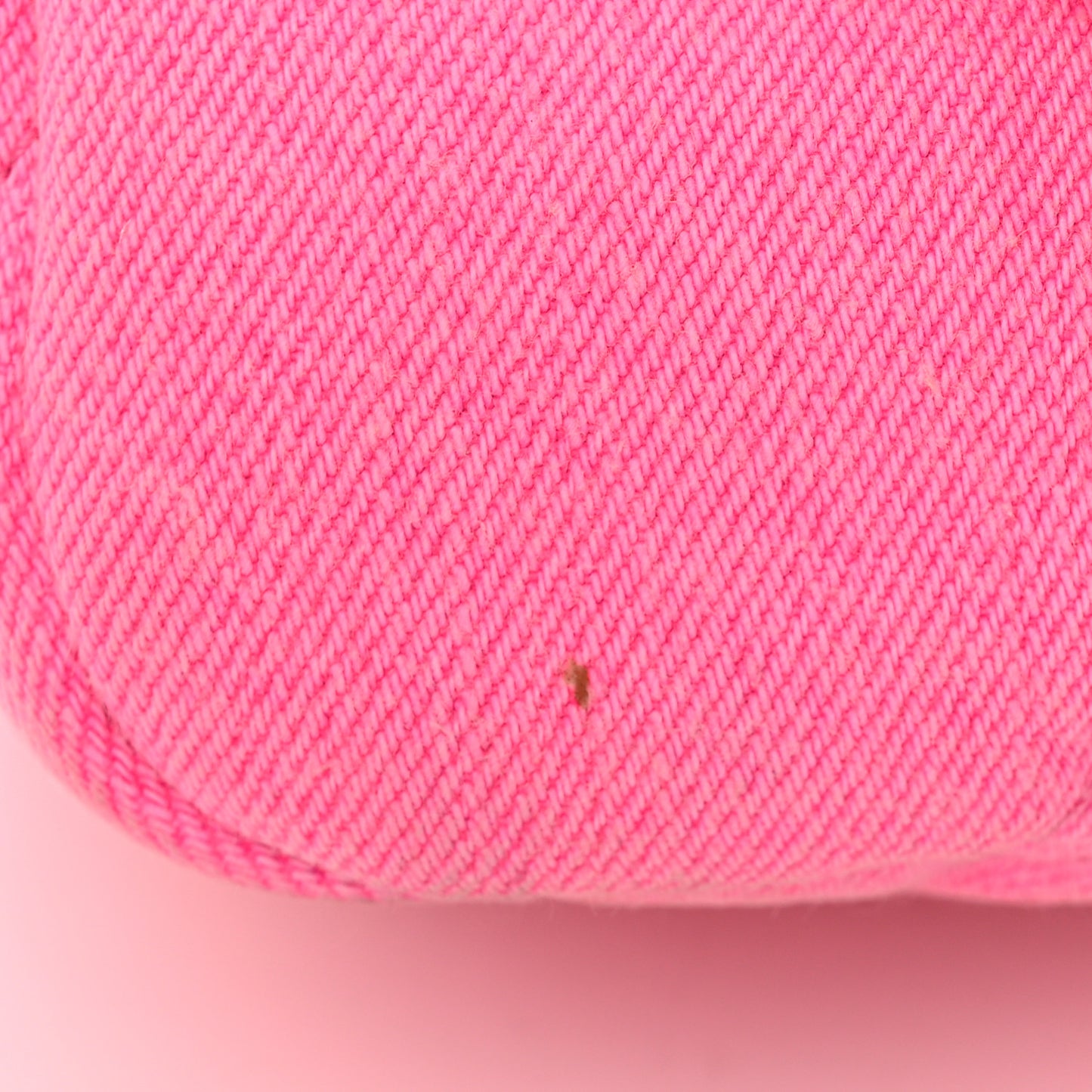 Denim Quilted Medium Chanel 19 Flap Neon Pink