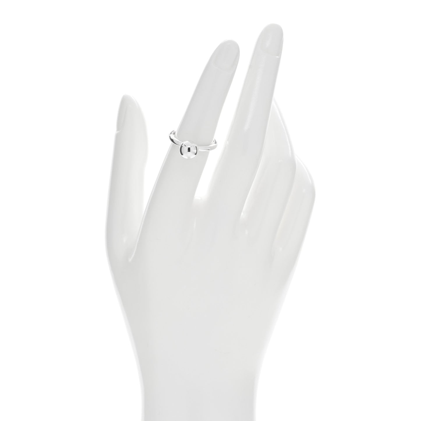 Sterling Silver 8mm Hardwear Ball Ring 52 6
