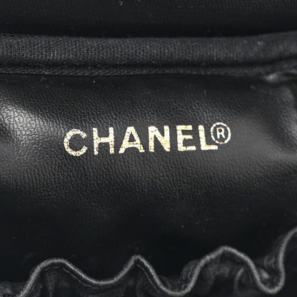 Chanel Caviar Vanity Cosmetic Case Black 6 of 11