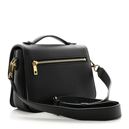 Louis Vuitton Grained Calfskin Lockme Oxford Black 3 of 12