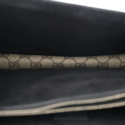 Gucci GG Supreme Monogram Small Dionysus Shoulder Bag Black 6 of 17