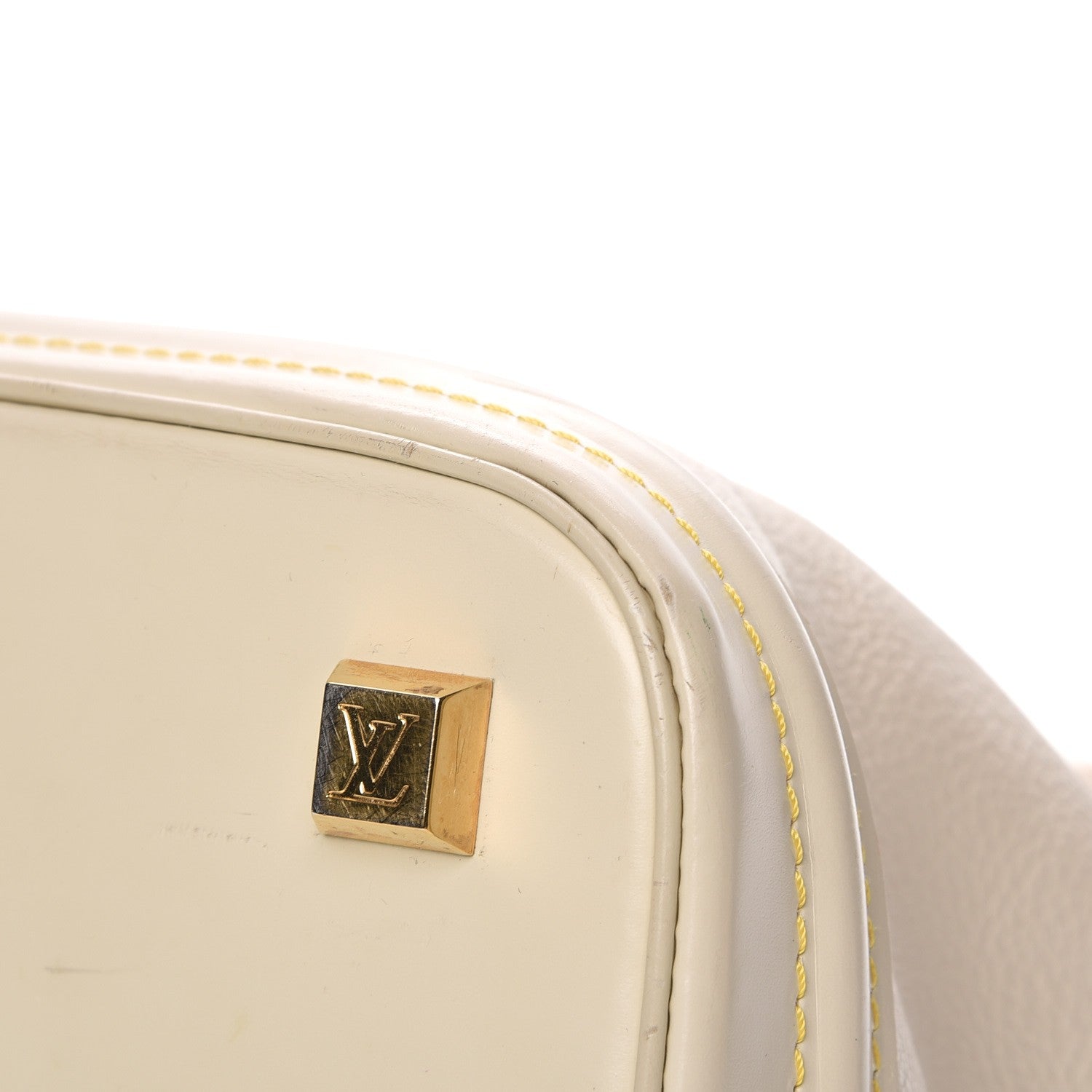 Louis Vuitton Suhali Lockit MM White 13 of 15