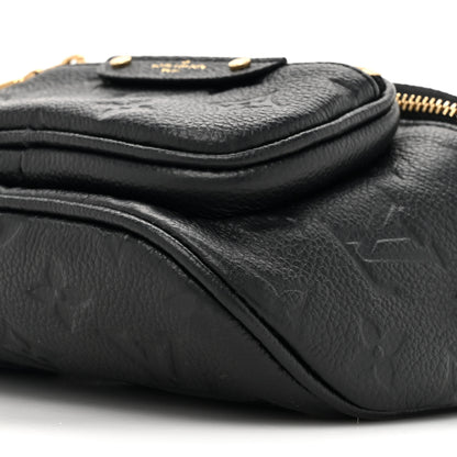 Louis Vuitton Empreinte Mini Bumbag Black 8 of 10