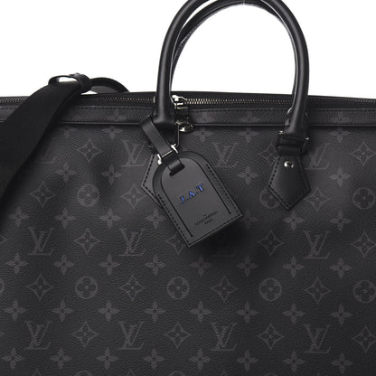 Louis Vuitton Monogram Eclipse Garment Cover 2 Hangers 10 of 11