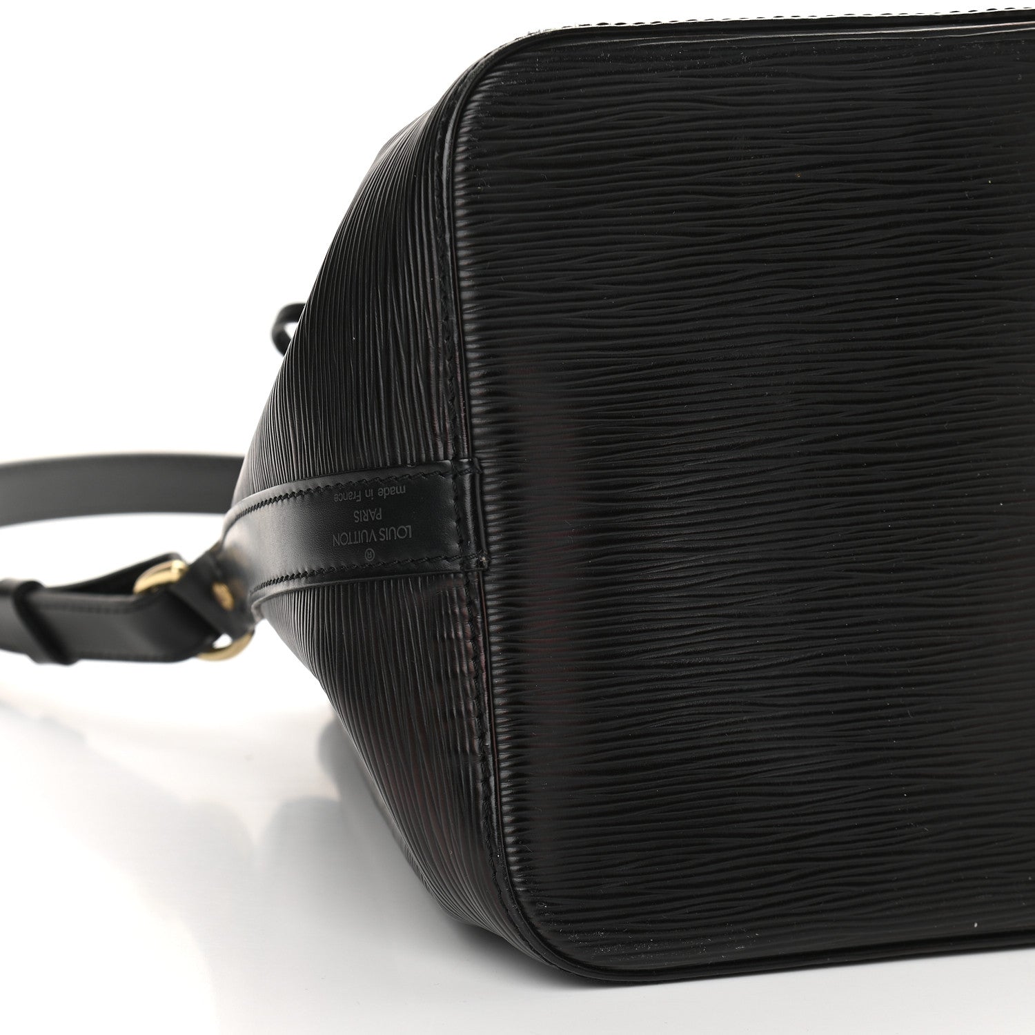 Louis Vuitton Epi Petit Noe Black 6 of 7