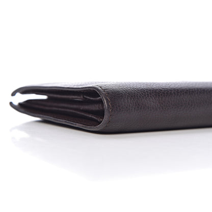 Chanel Caviar Timeless CC Yen Wallet Dark Brown 11 of 22