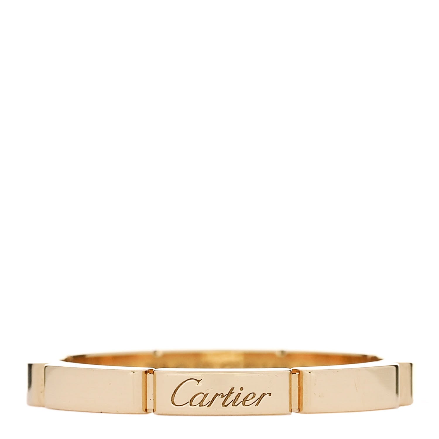 Cartier 18K Yellow Gold 2.5mm Maillon Panthere Wedding Band Ring 60 9.25 1 of 4