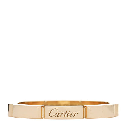 Cartier 18K Yellow Gold 2.5mm Maillon Panthere Wedding Band Ring 60 9.25 1 of 4