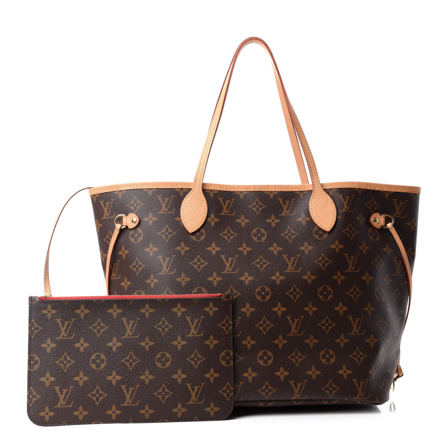 Monogram Neo Neverfull MM Cherry