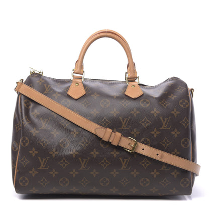 Louis Vuitton Monogram Speedy Bandouliere 35 1 of 11