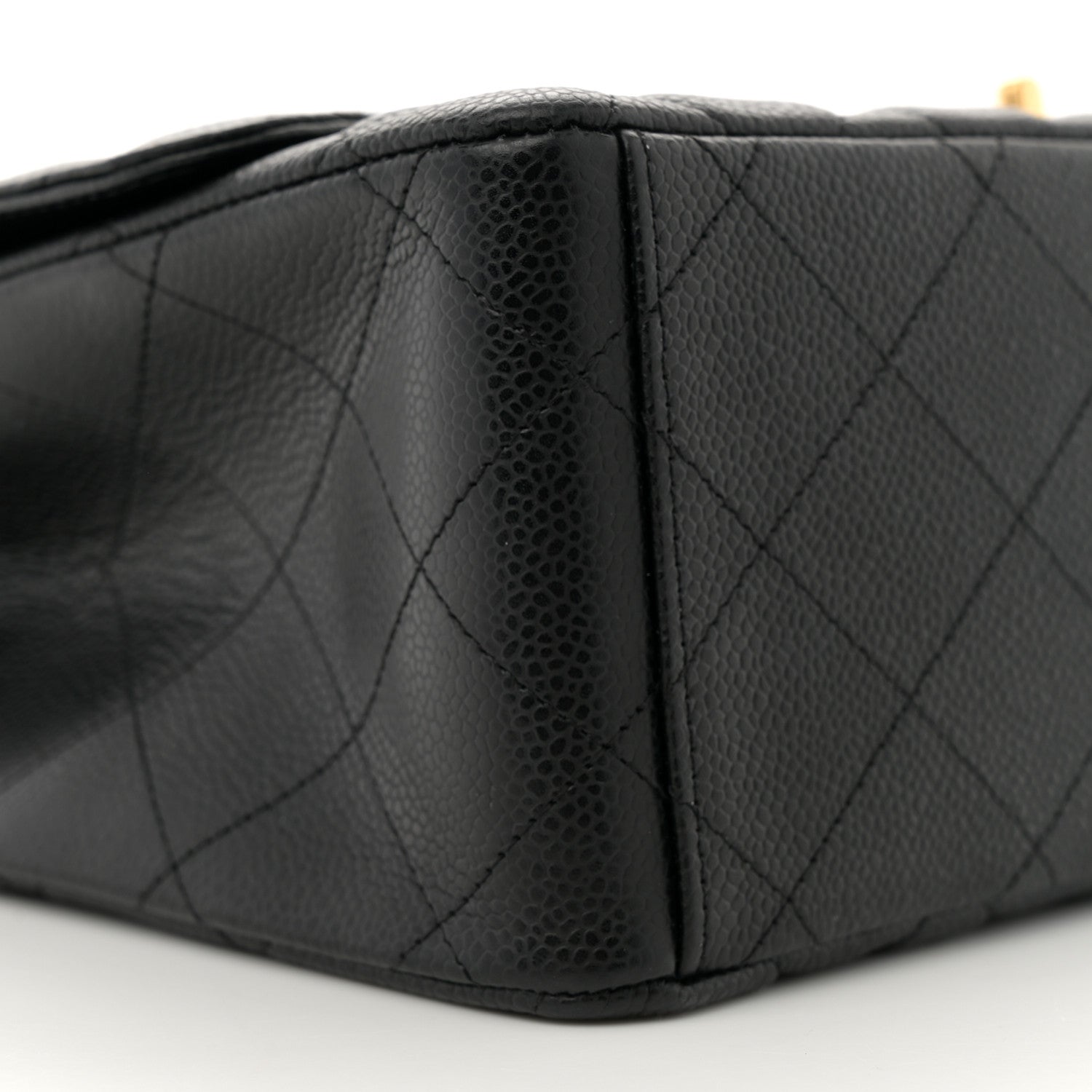 Chanel Caviar Quilted Maxi Single Flap Black 9 of 11