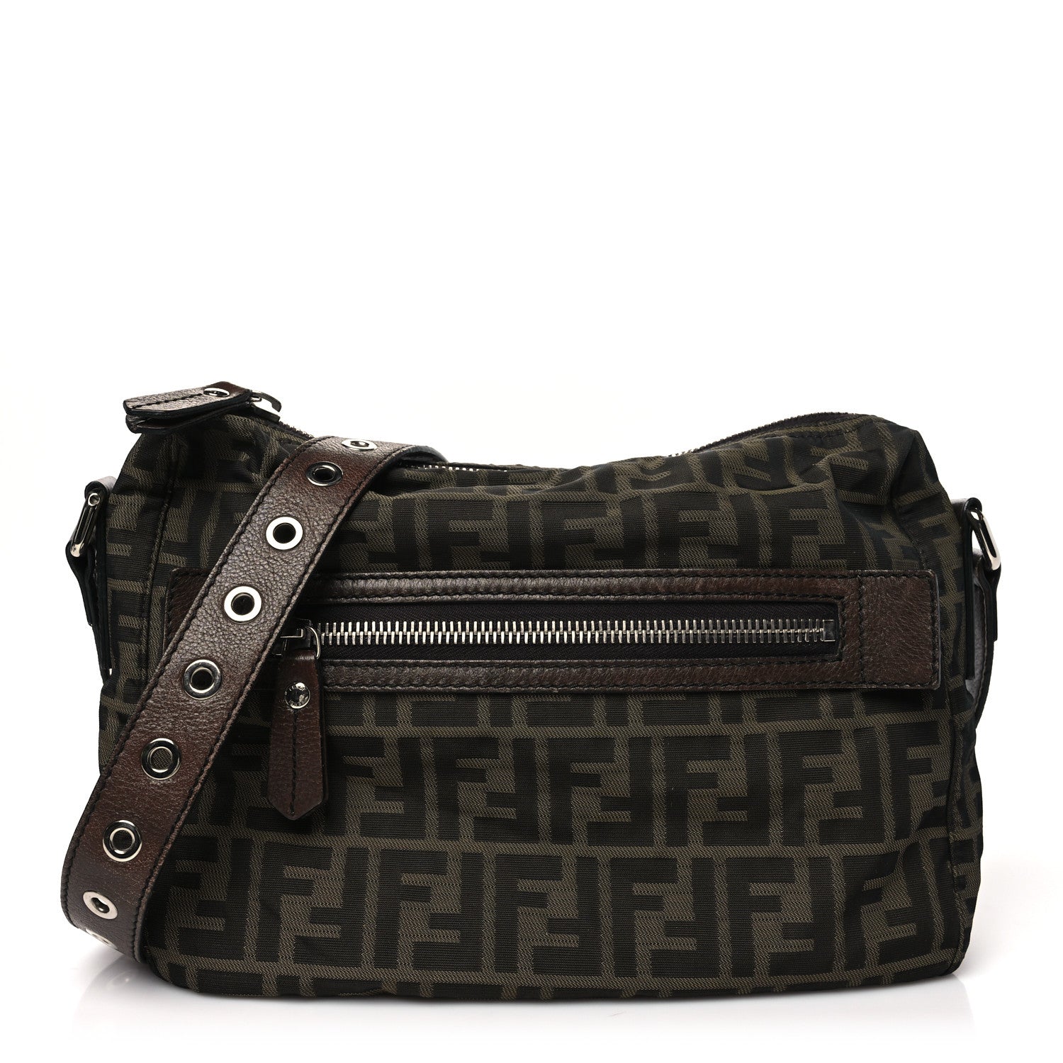 Fendi Zucca Crossbody Bag Tobacco Moro 1 of 12
