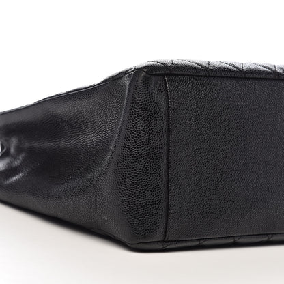 Chanel Caviar Quilted Grand Shopping Tote GST Black 10 of 12