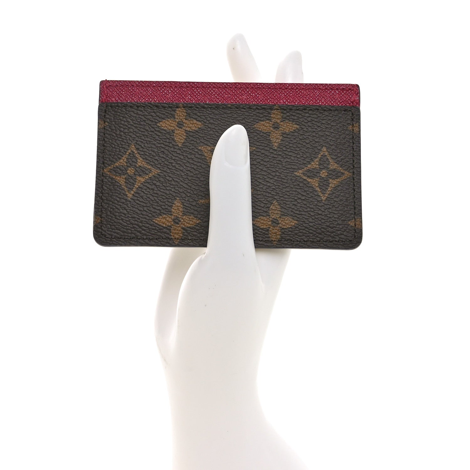 Louis Vuitton Monogram Card Holder Fuchsia 2 of 7