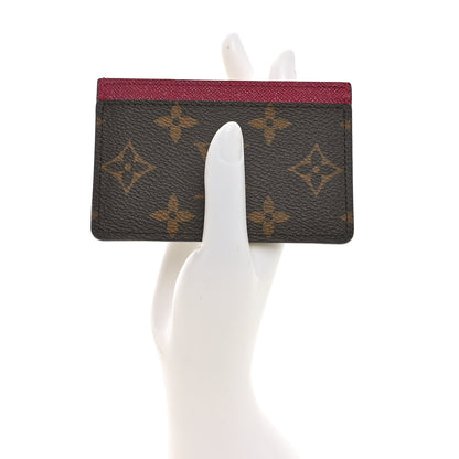 Louis Vuitton Monogram Card Holder Fuchsia 2 of 7