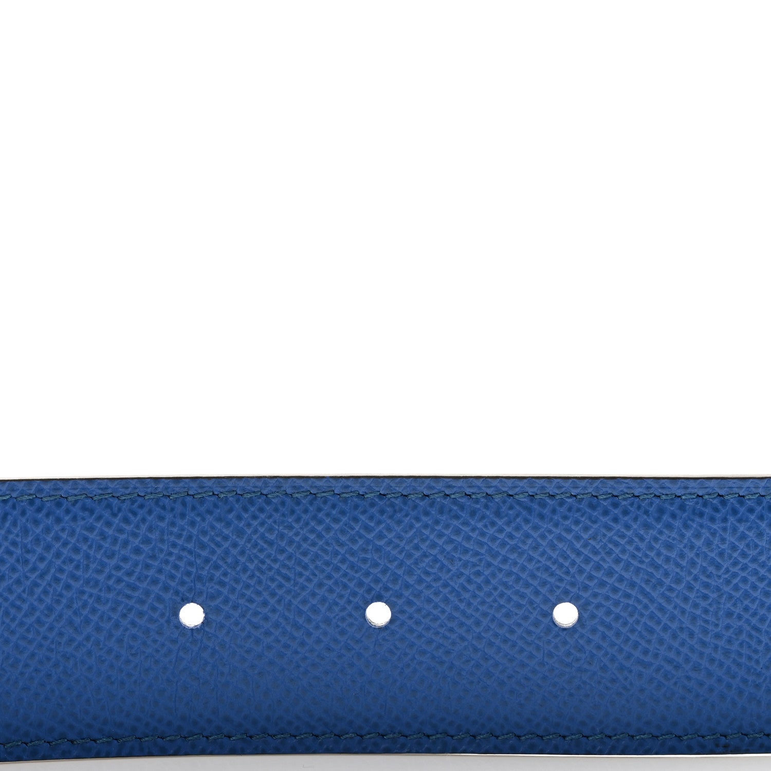 Hermes Epsom 38mm Constance H Belt 95 38 Black Bleu Zellige 3 of 8