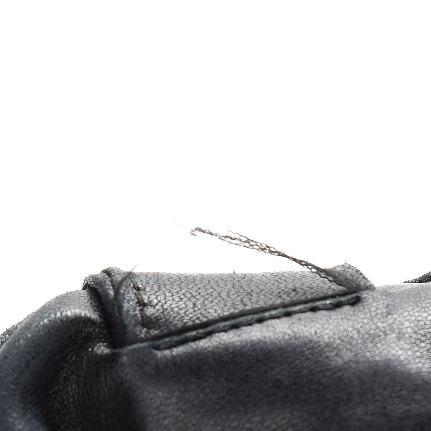 Nylon Calfskin Vela Tote Black
