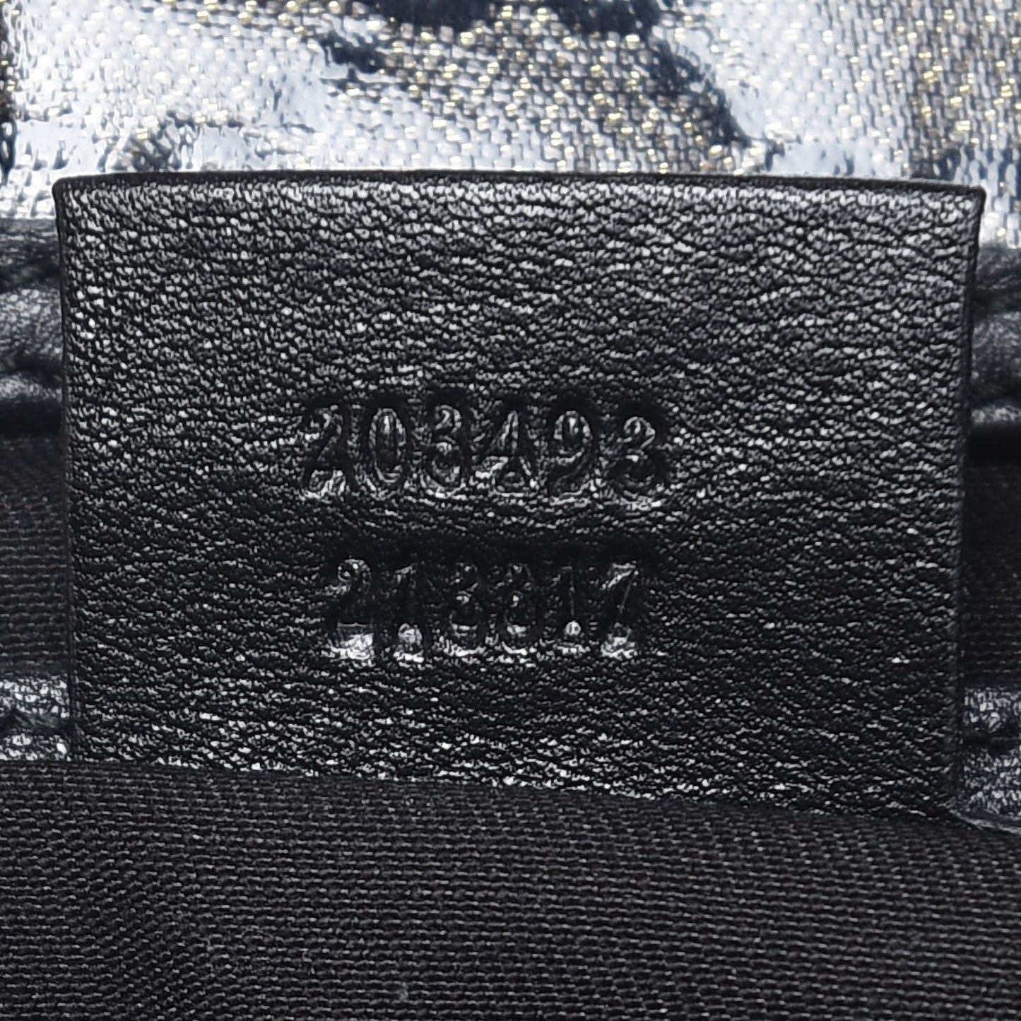 Crystal Monogram Large Joy Shoulder Bag Black