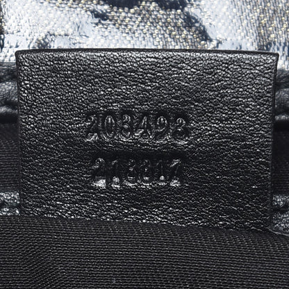 Gucci Crystal Monogram Large Joy Shoulder Bag Black 7 of 8