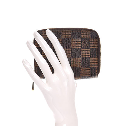 Louis Vuitton Damier Ebene Zippy Coin Purse 2 of 7