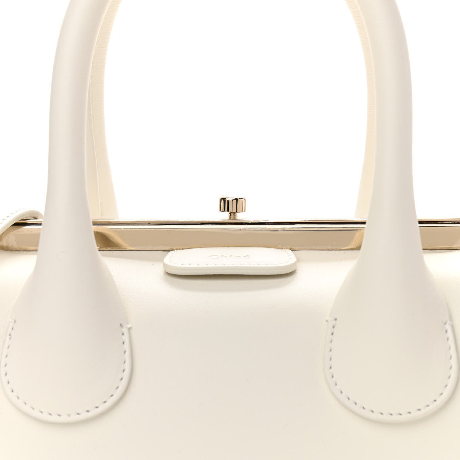 Chloe Calfskin Small Joyce White 7 of 9