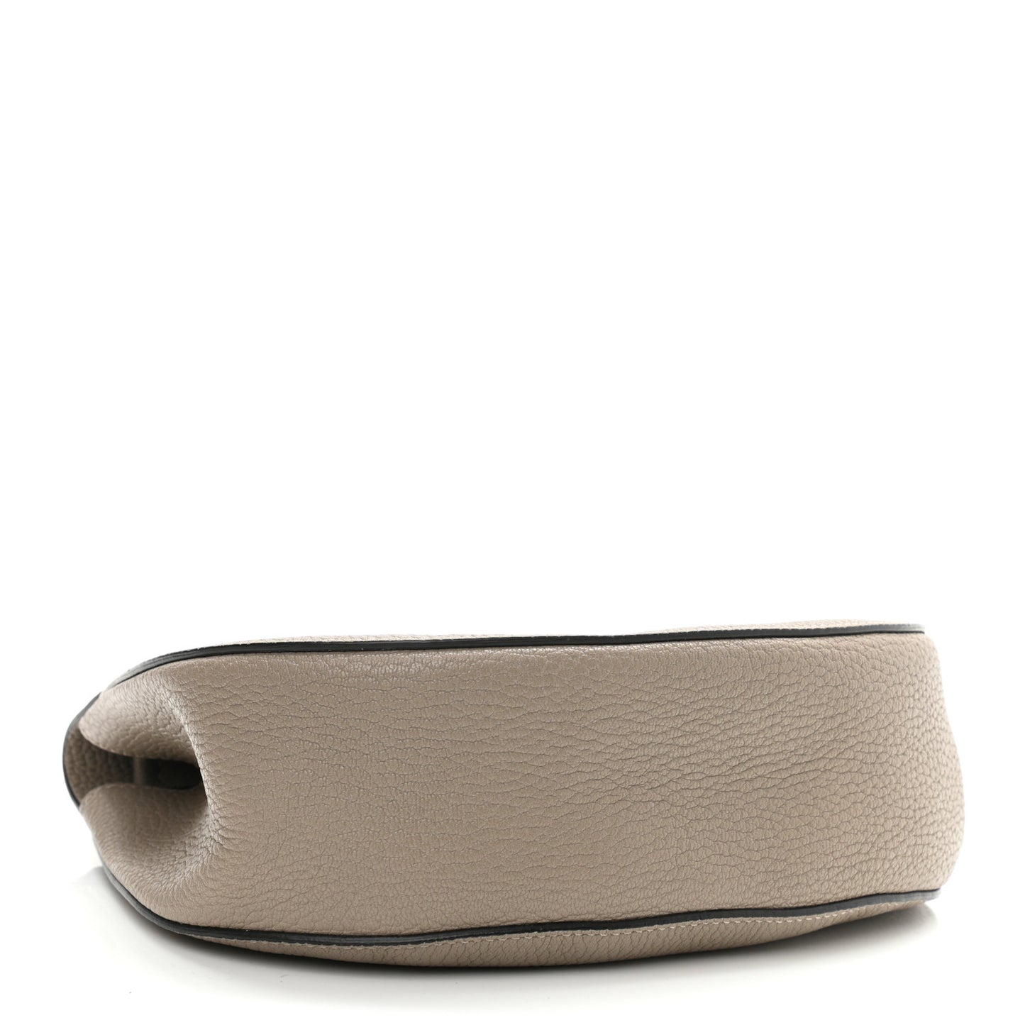 Grained Lambskin Drew Shoulder Bag Motty Grey