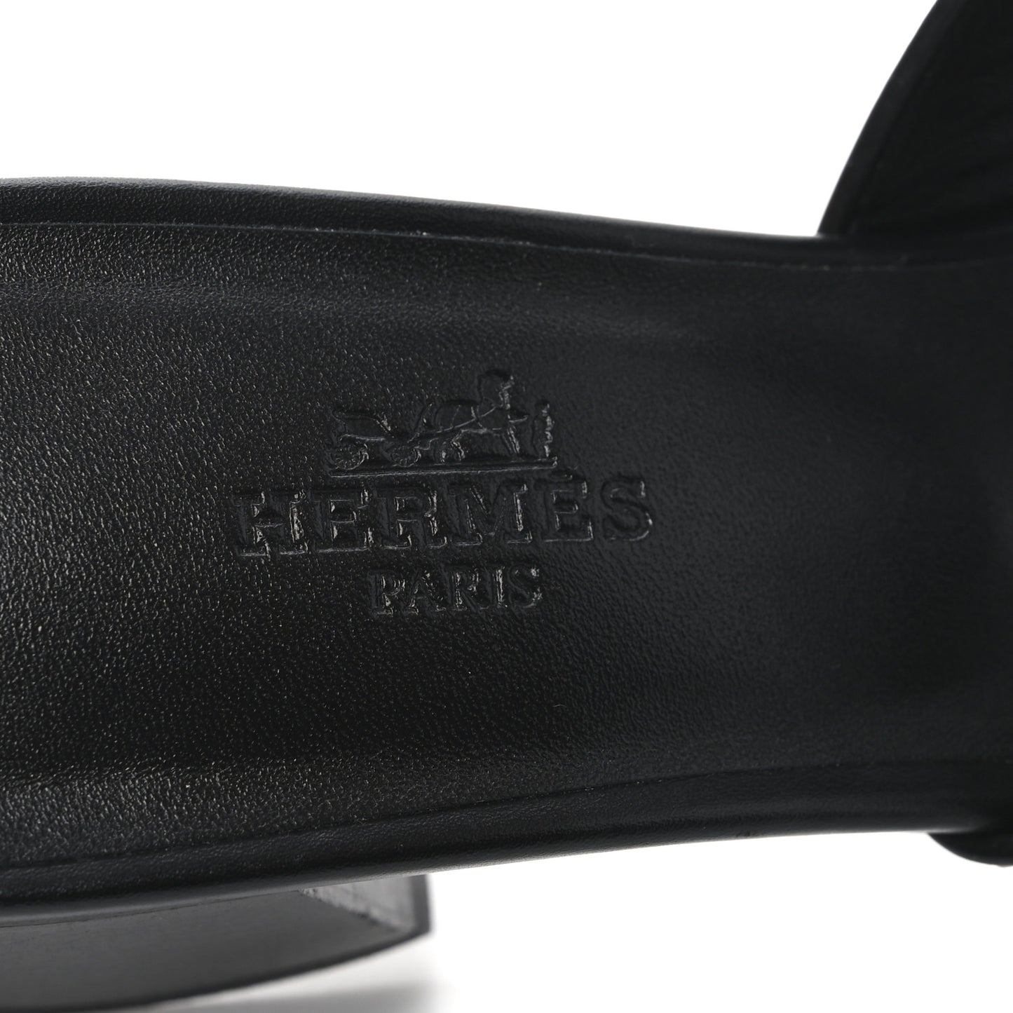Calfskin Helia Sandals 37.5 Black