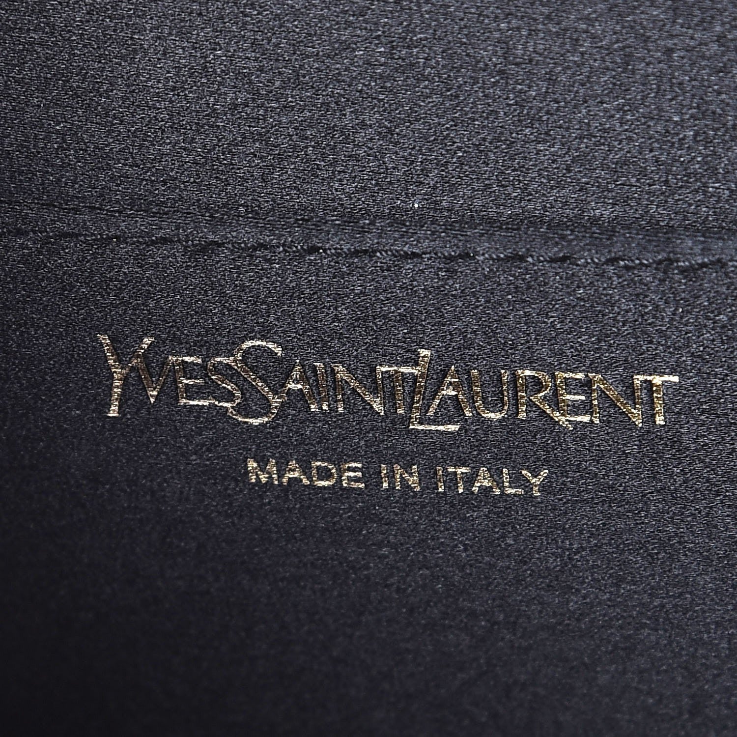 Saint Laurent Metallic Calfskin Monogram Large Belle De Jour Clutch Gold 6 of 7