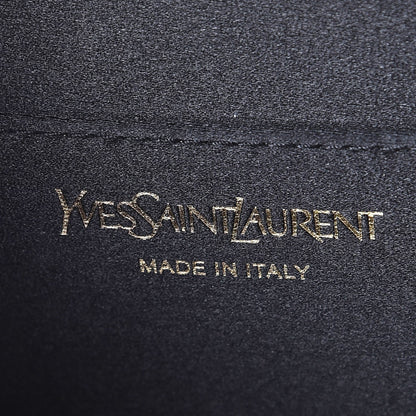 Saint Laurent Metallic Calfskin Monogram Large Belle De Jour Clutch Gold 6 of 7