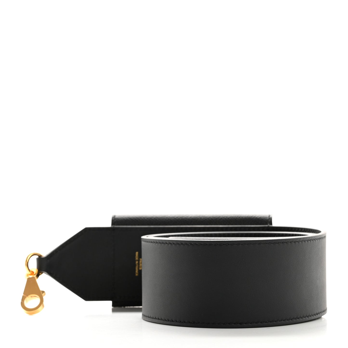 Swift Epsom Pocket Kelly Shoulder Strap Black