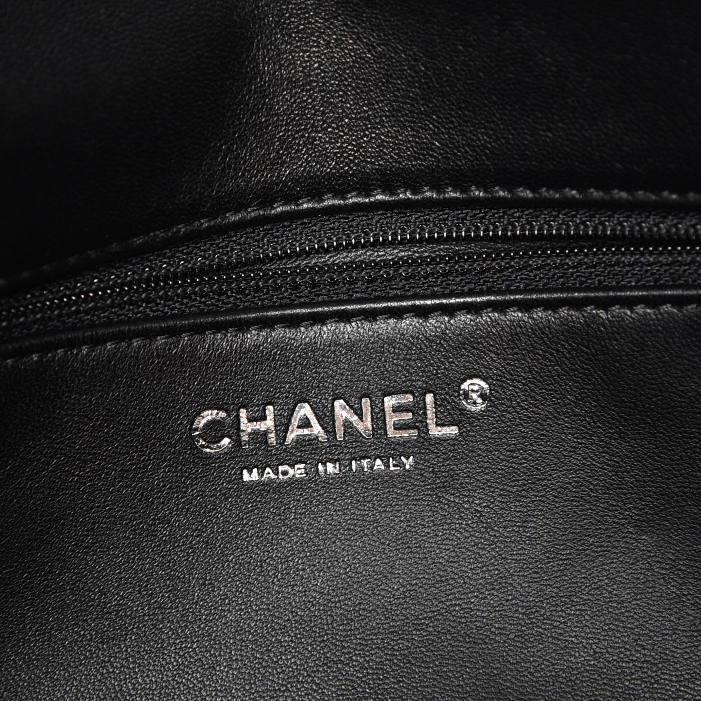 Shearling Lambskin 100% Clutch Black