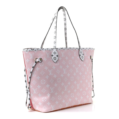 Louis Vuitton Monogram Giant Neverfull MM Rouge 4 of 4