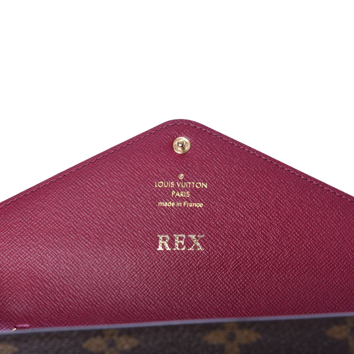 Louis Vuitton Monogram Josephine Wallet Fuchsia 7 of 7