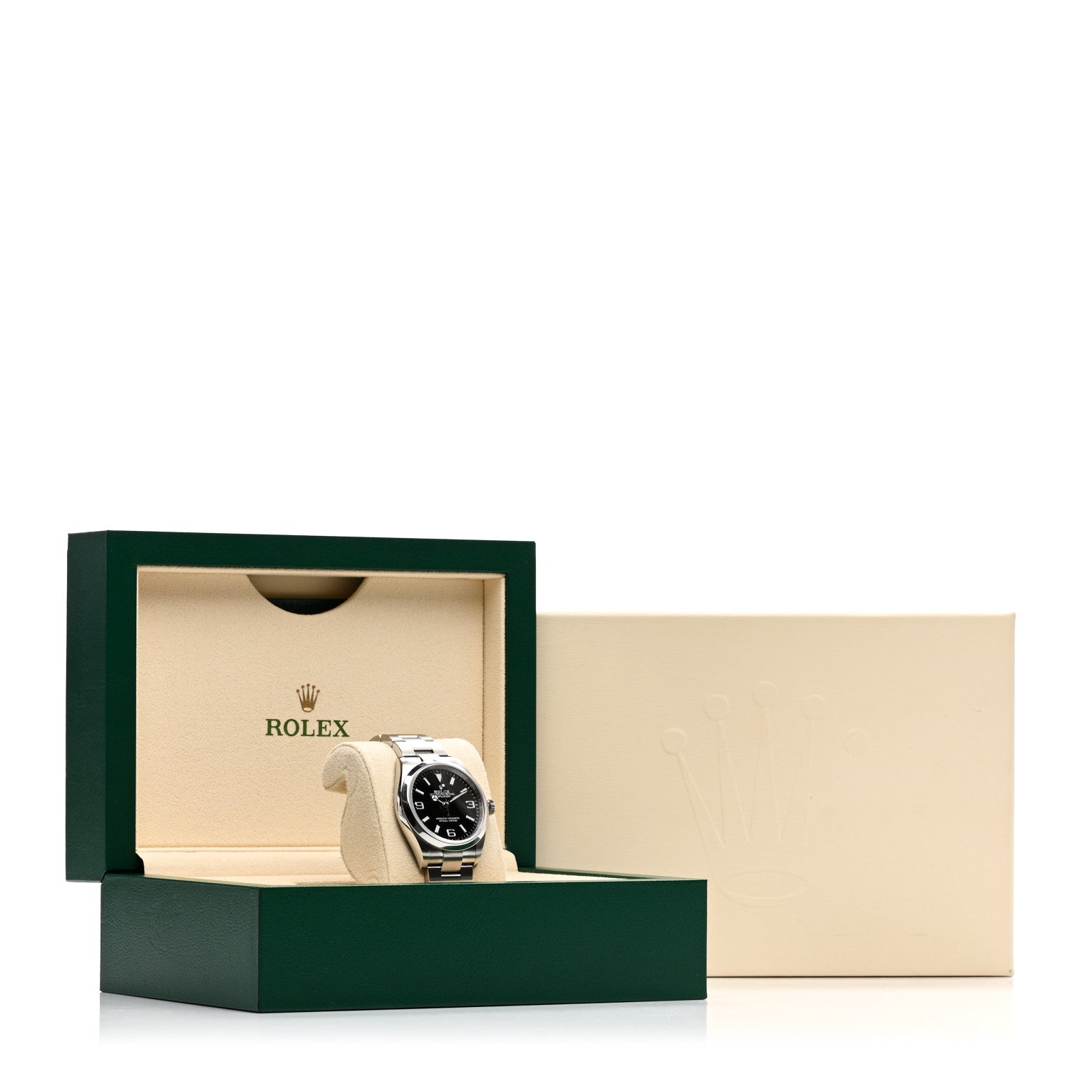 Rolex Stainless Steel 36mm Oyster Perpetual Explorer Watch Black 124270 5 of 5