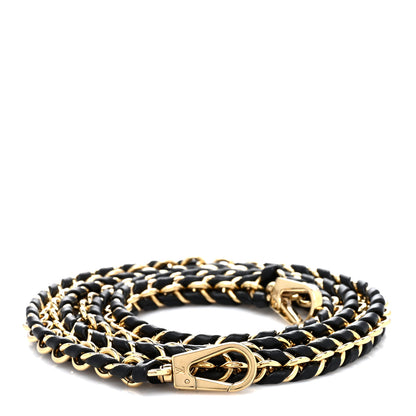 Louis Vuitton Calfskin Multi Pochette Chain Shoulder Strap Black Gold 1 of 3