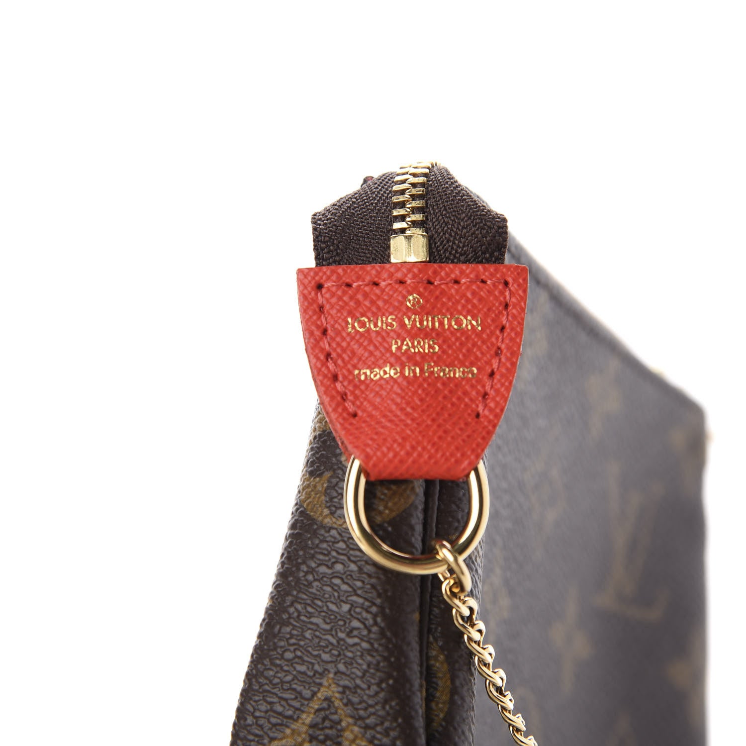 Louis Vuitton Monogram 2018 Christmas Animation Mini Cats Pochette Accessories 8 of 9