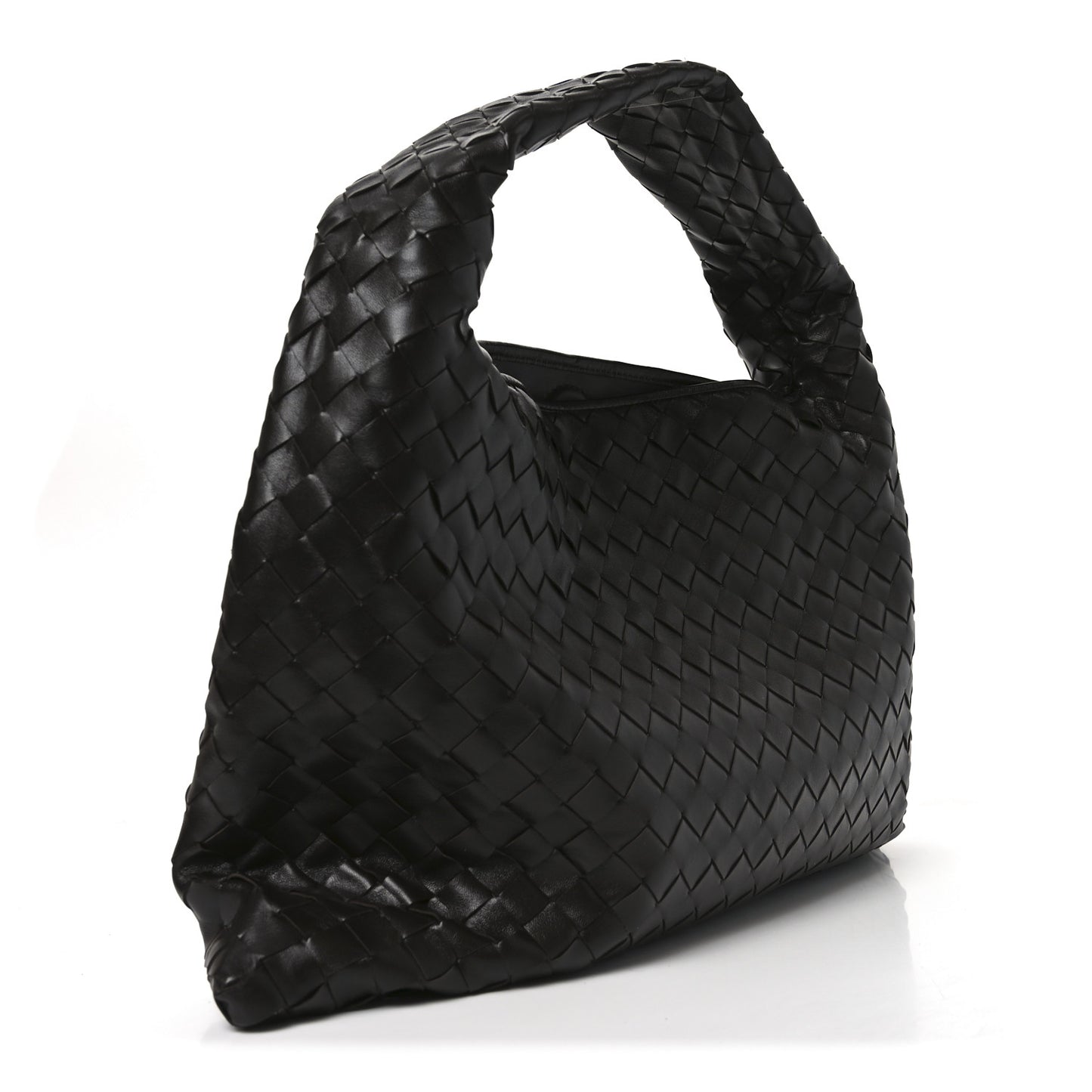 Calfskin Intrecciato Small Hop Fondant