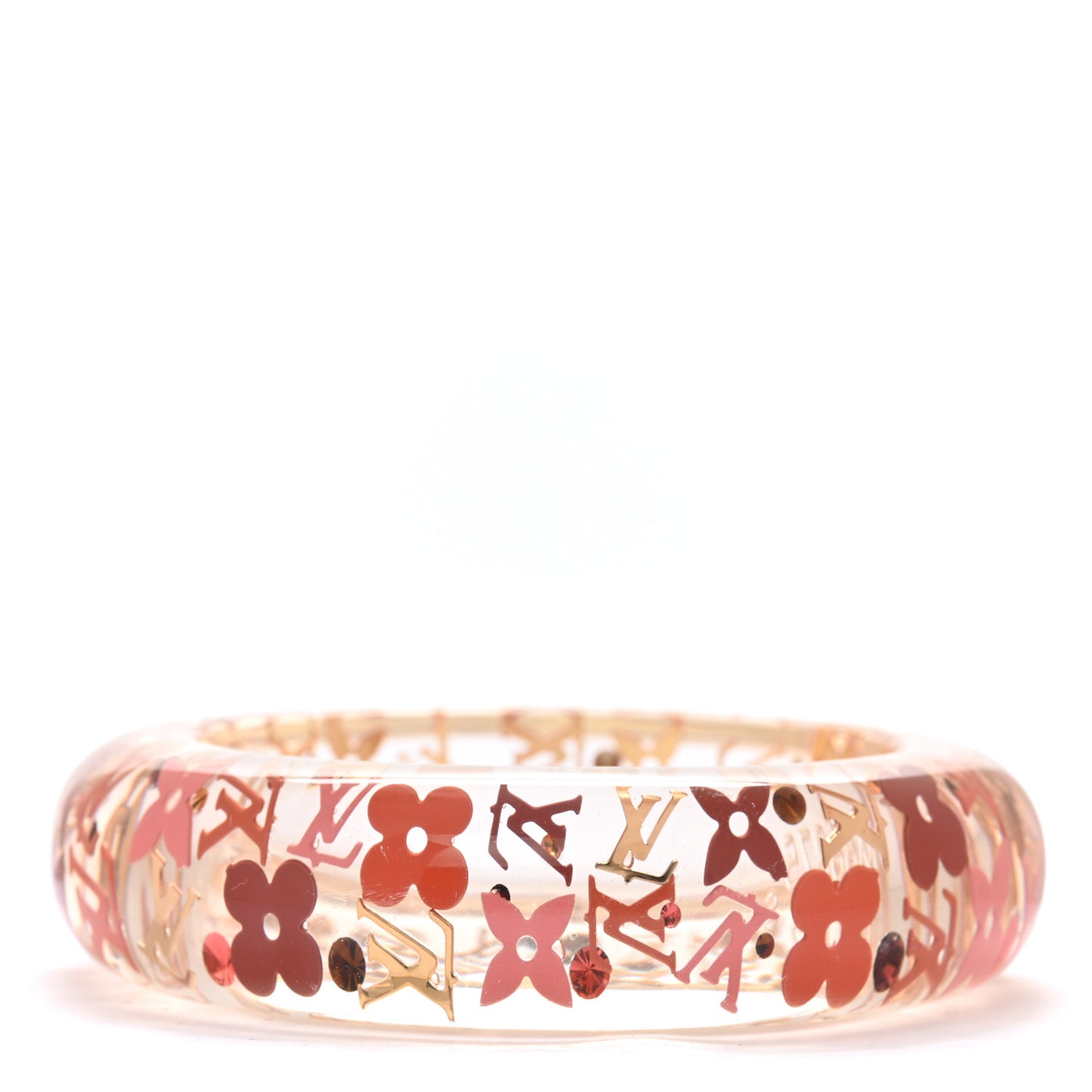 Resin Swarovski Small Inclusion GM Bracelet Tangerine