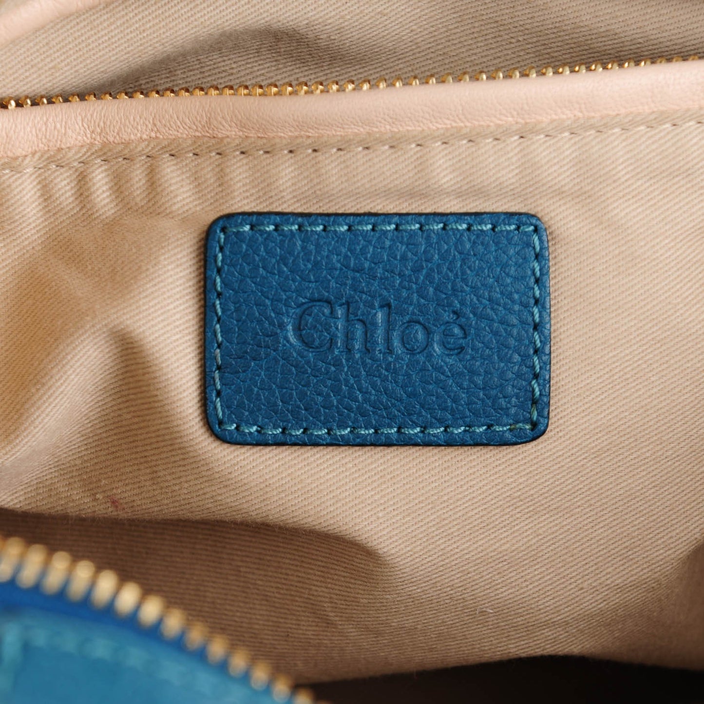 Calfskin Medium Paraty Peacock Blue