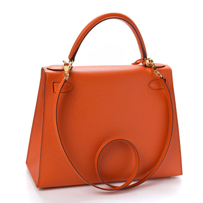Hermes Epsom Kelly Sellier 28 Feu 2 of 8