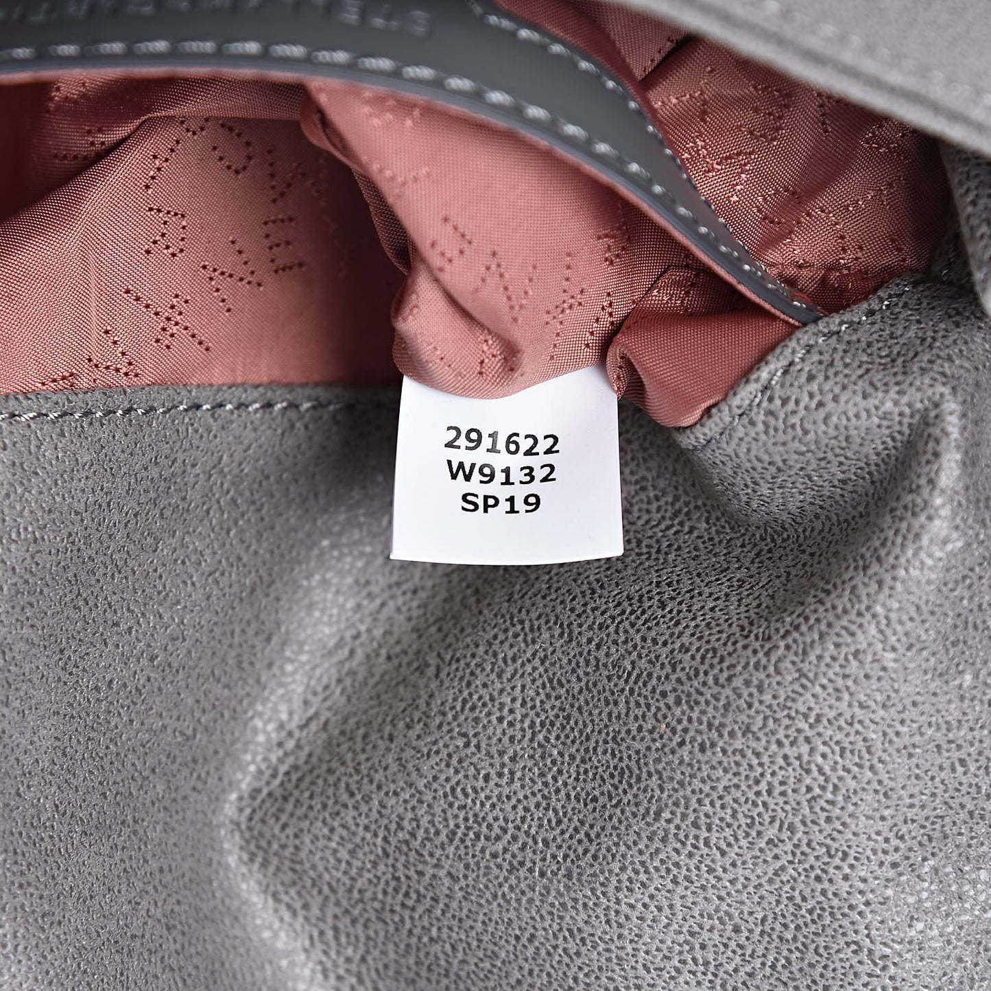 Shaggy Deer Falabella Crossbody Bag Light Grey