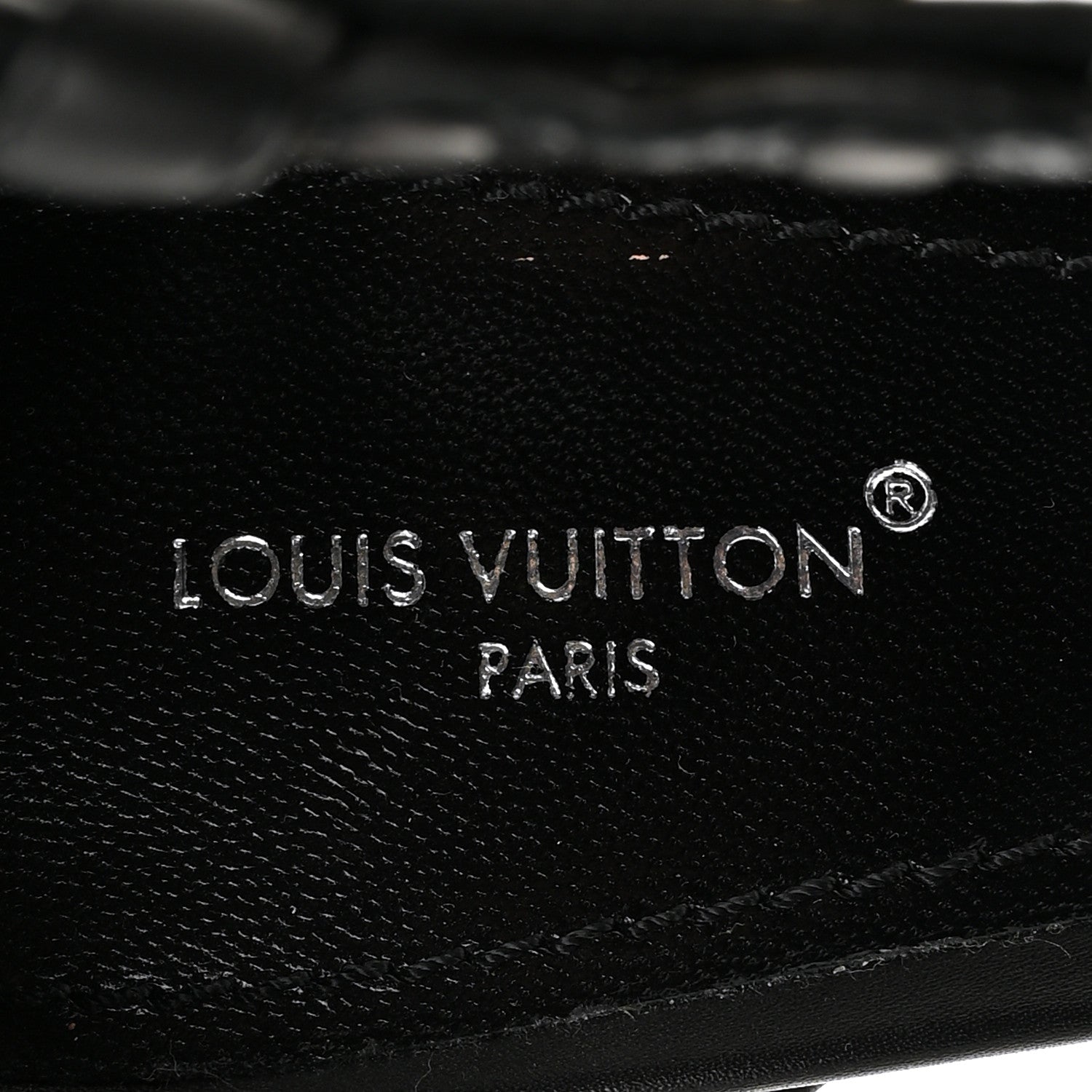 Louis Vuitton Calfskin Platform Sandals 41 Black 7 of 10