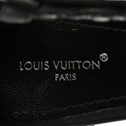 Louis Vuitton Calfskin Platform Sandals 41 Black 7 of 10