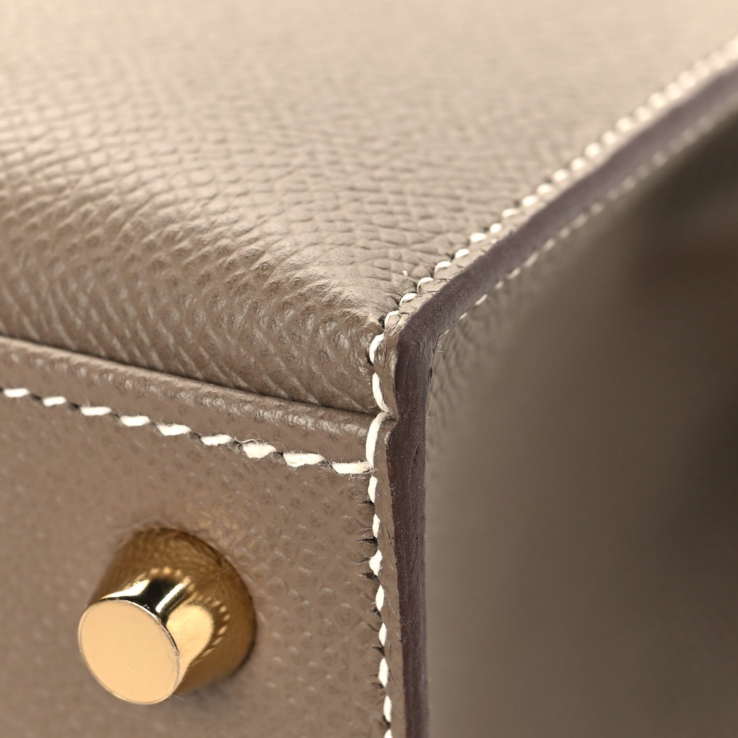 Hermes Epsom Kelly Sellier 25 Etoupe 10 of 13